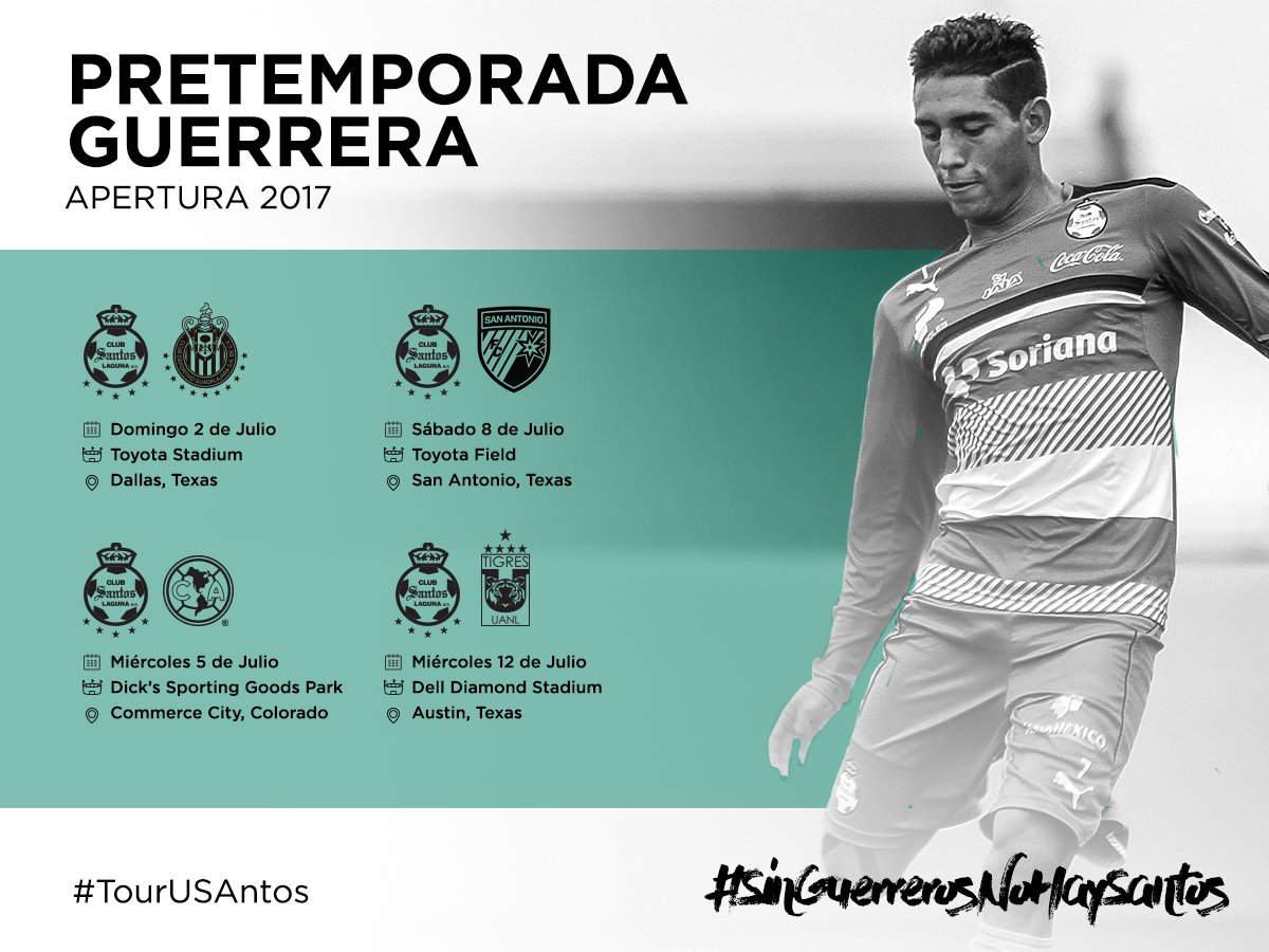 Pretemporada Santos rumbo al Apertura 2017